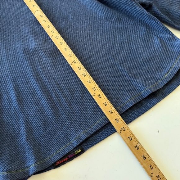 Robert Graham Dark Navy Quarter Zip Designer Pullover Sweater Mens LARGE Cotton - Picture 8 of 9